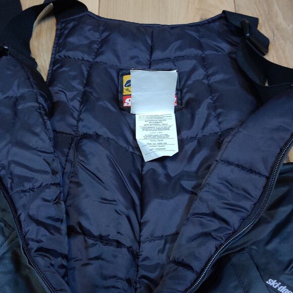Vintage 1990s Ski-Doo Bombardier Salopette Montana High Pants Women’s Med Canada - Picture 4 of 14